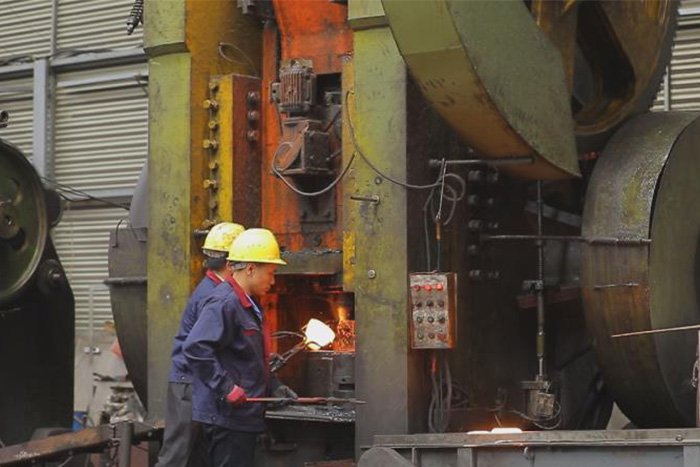 东台网架配件车间